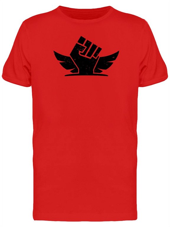 Hand And Wings Logo T-Shirt Men -Image by Shutterstock, Male Small