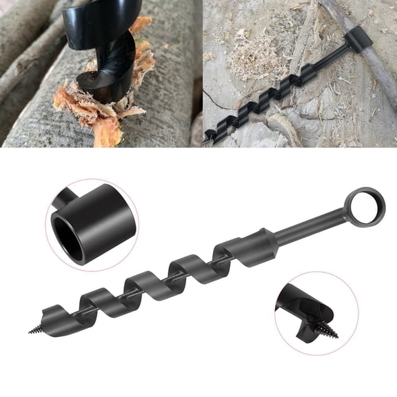 Hand Auger Scotch Eye Wood Auger Drill Bit For Bushcraft Backpack And Camping