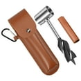 thumbnail image 1 of Hand Auger Wood Drill Portable Manual Auger Drill 10inch Scotch Eye Hand Wood Auger Drill Bit Manual Hole Maker Professional Outdoor Survival Gear for Camping Hiking, 1 of 10