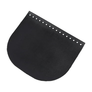 Hand Bag Cover Durable PU Leather with Holes Bag Sewing Material Bag Covers for Black