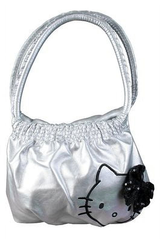 Hand Bag - Hello Kitty - Die-Cut Pink Glitter (???)