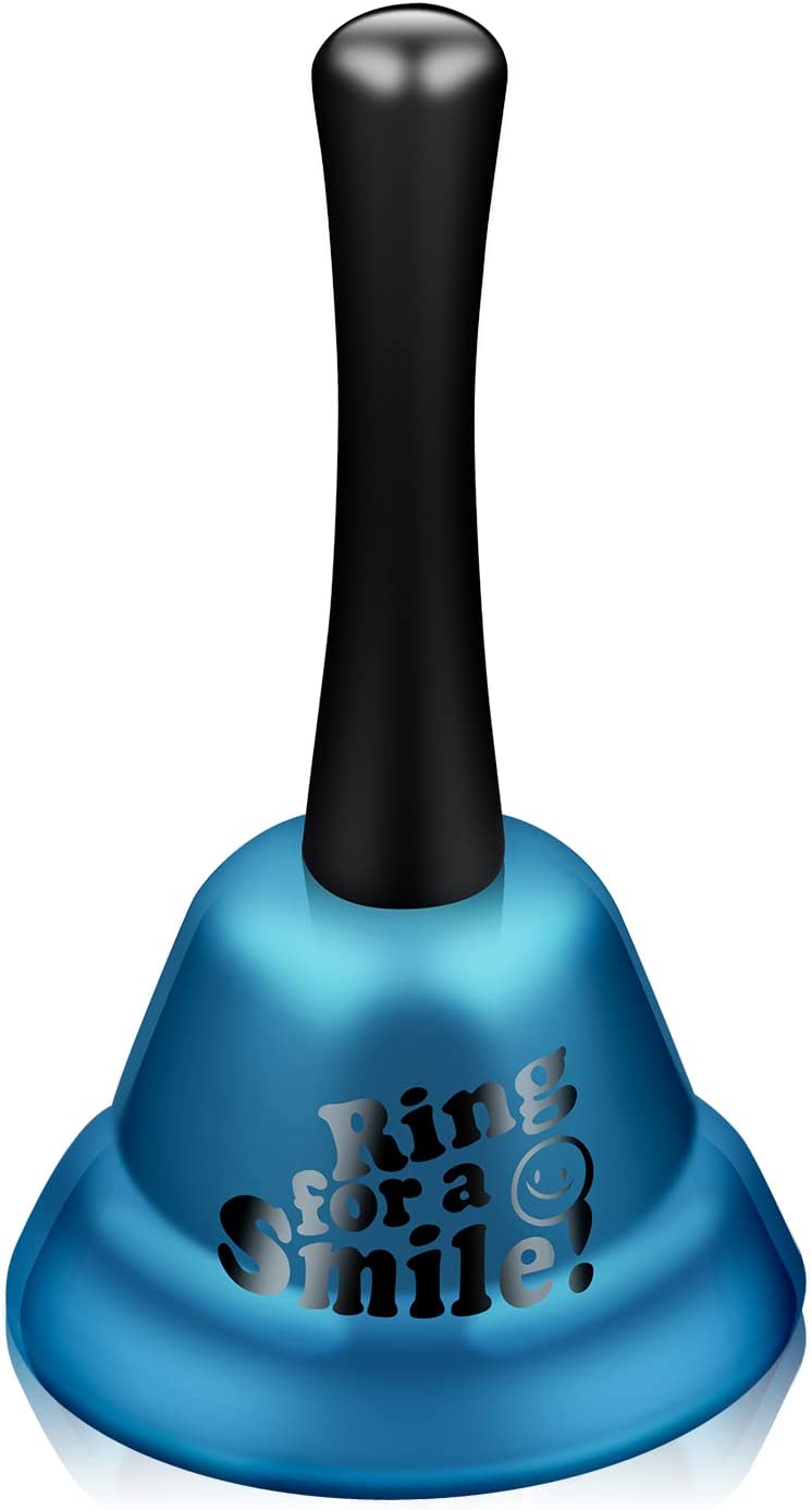 Hand Bell Loud Dinner Bell Service Bell 5.3 Inch Metal Call Bell Hand