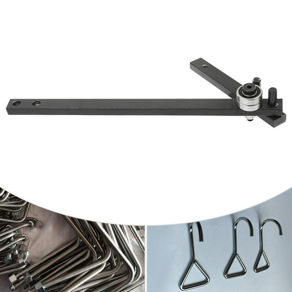 Hand Bender 2-10mm Manual Bending Bender Mini Flat Bar Rod Bender 180 45# Steel Used In Sanitation, Heating Systems, Underfloor Heating