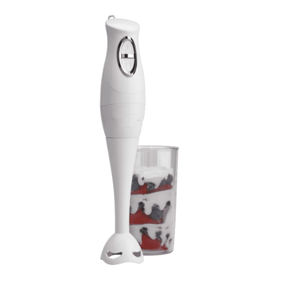 Hand Blender with Beaker, White