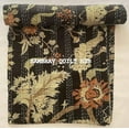 thumbnail image 1 of Hand Block Floral Print Handmade Cotton Block Kantha Quilting Boho Bedding Throw Blanket Hippie Bohemian Floral Kantha Quilt, 1 of 5