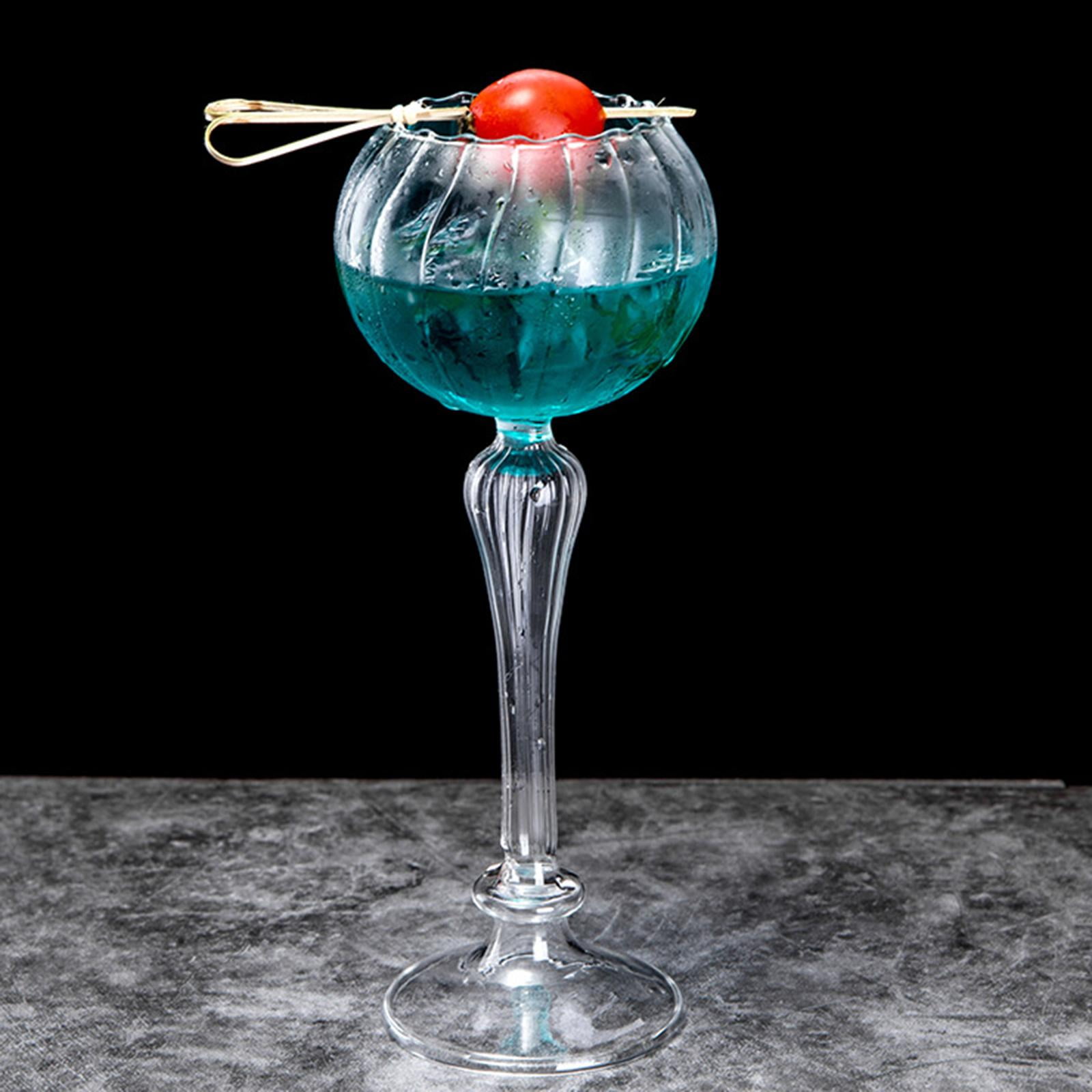 Hand Blown Cocktail Martini Glasses Champagne Glass for Club Restaurant