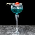 thumbnail image 1 of Hand Blown Cocktail Martini Glasses Champagne Glass for Club Restaurant, 1 of 9