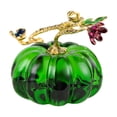 thumbnail image 1 of Hand Blown Glass Pumpkin Figurine for Fall Decor, Thanksgiving Ornament for Shelf, Desk, and Tabletop Displays, 1 of 6