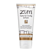 Zum by Indigo Wild Hand & Body Lotion   Natural Moisturizer for Dry Skin   With Shea Butter, Jojoba Oil & More   Frankincense & Myrrh Scent   6 fl oz   For Men & Women