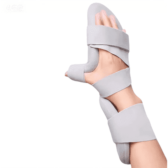 Resting Hand Splints for Straightening Fingers,Carpal Tunnel Wrist Brace Night Immobilizer With Finger Separators for Stroke Rehabilitation,Muscle Atrophy, Dupuytren's Contractures