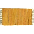 thumbnail image 1 of Hand Braided Cotton Rag Rug 24''x36''- 2x3'- Multicolor Chindi Rug - Washable & Reversible with Tassel, 1 of 3