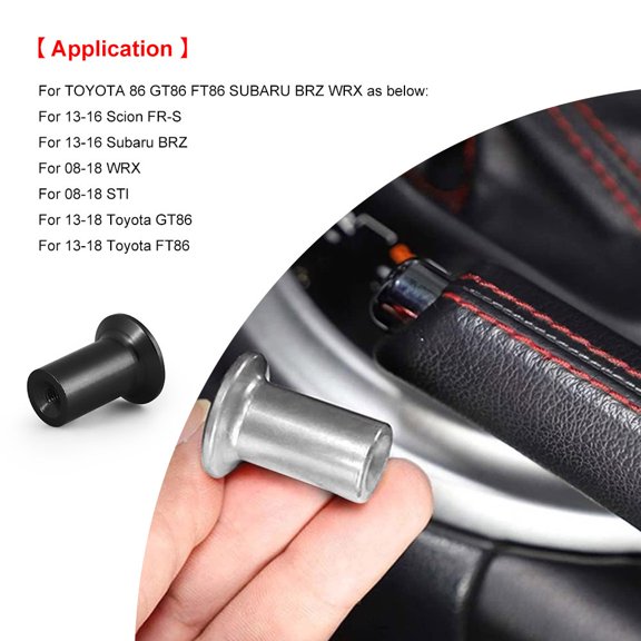 Hand Brake Handle Button Knob Button For Subaru Brz Wrx Sti Gt-86 Ft86