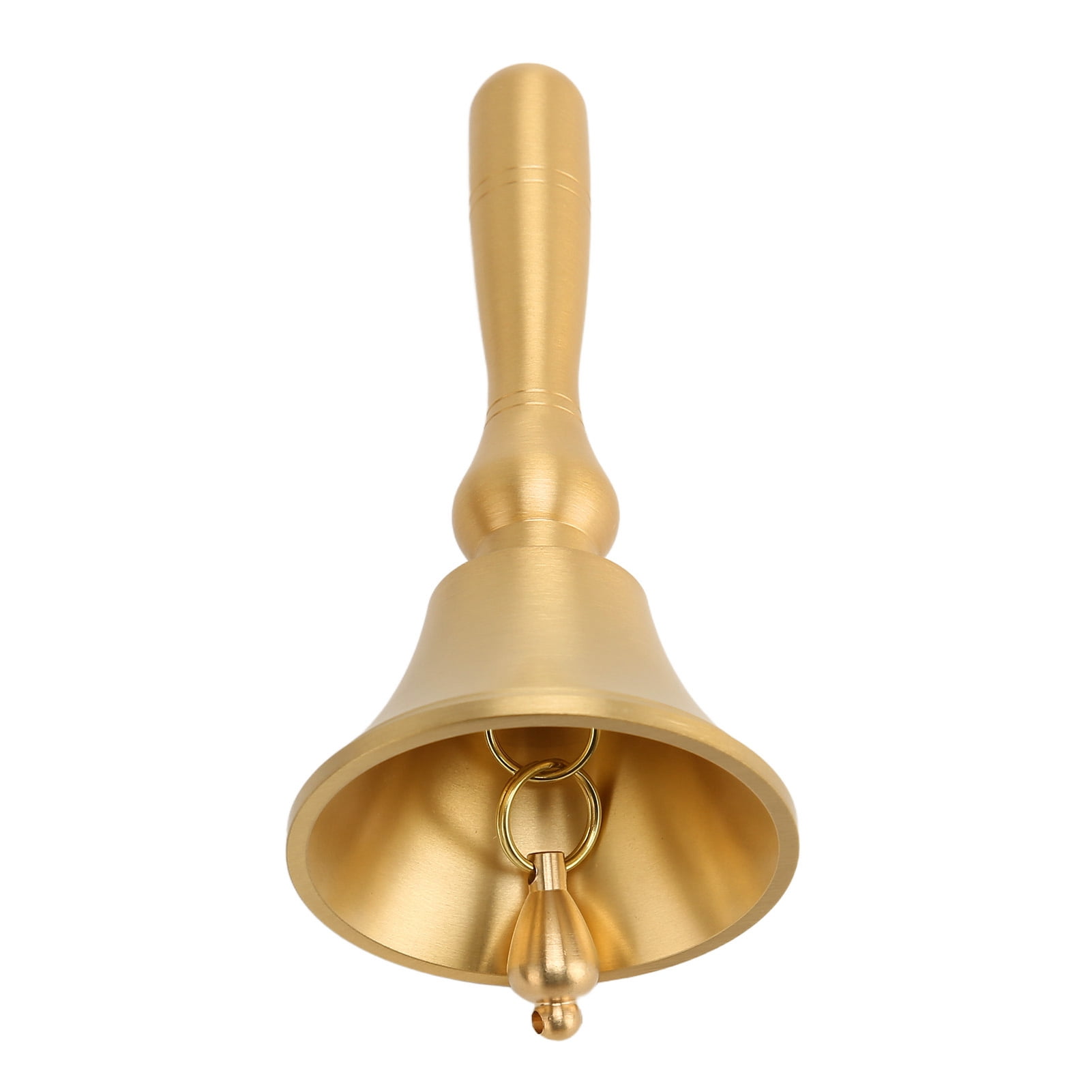 Hand Call Bell, Extra Loud Solid Brass Call Bell Handbells with Handle