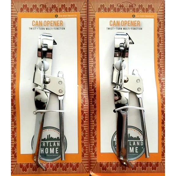 Hand Can Opener 2 Piece Portland Home/ Bottle Opener Punch Opener 3 Way