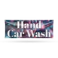 thumbnail image 1 of Hand Car Wash Banner Sign 18 Inch x 48 Inch | 13 oz Vinyl with Metal Grommets | Heavy-Duty Single-Sided Outdoor Durable Printed High-Quality Weatherproof | Made in the USA, 1 of 6