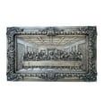 thumbnail image 1 of Hand-Carved  Wood Panel – Jesus & Disciples Bas Relief Wall Art – Solid Hardwood – Religious Decor for Home, Church, Prayer Room – Ready to Stain or Finish, 1 of 8