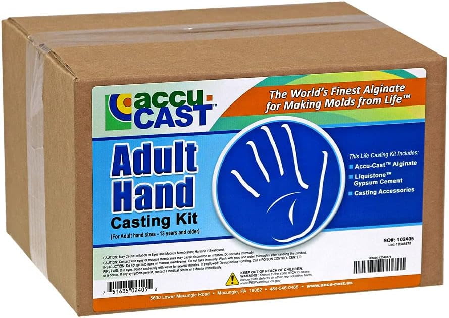 Hand Casting Kit - Adult Size - Create Keepsake Lifecastings - Walmart.com