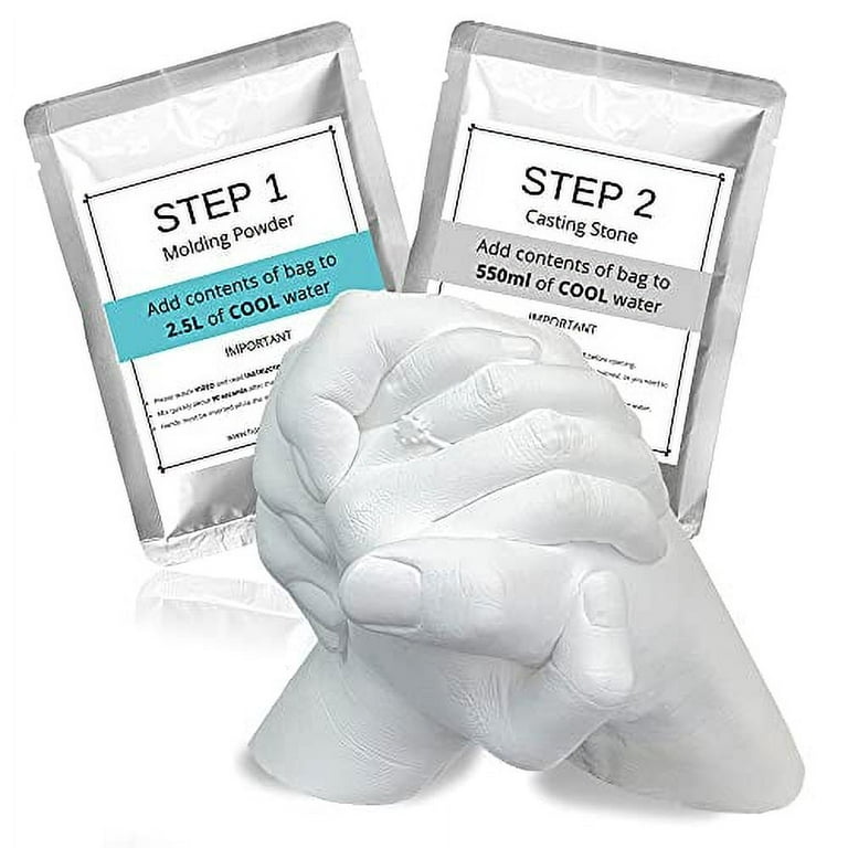 Hand Casting Kit Keepsake Hands Mold Kit With Powder Mixing Bucket