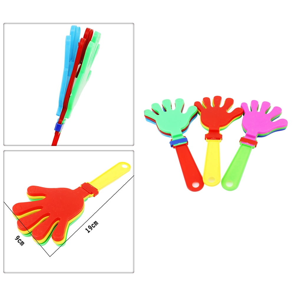 Hand Clapper Party Hands Noise Maker Noisemakers Clap Plastic Makers