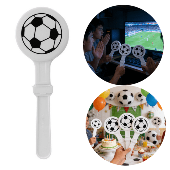 Hand Clappers,10" Plastic Cheer Clappers Noise Makers for Sporting Events Soccer Game Day Classroom Birthday Party Favors - (1Pc)