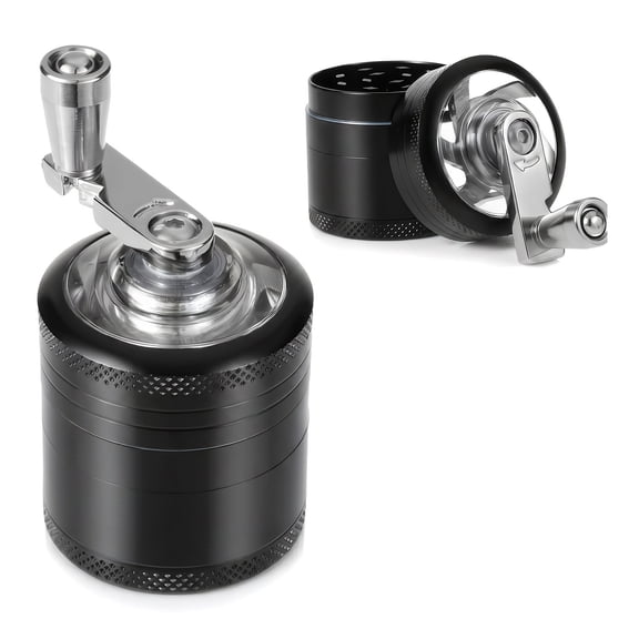Hand Coffee Grinder Manual – Stainless Steel Coffee & Spice Grinder with Ultra-Fine Magnetic Cover for Kitchen and Camping