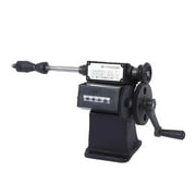 Hand Coil Winding Manually Winding Machine, Manual Coil Winder Machine, Counter Range 0-9999 For Home Projects Motor Coils Sewing
