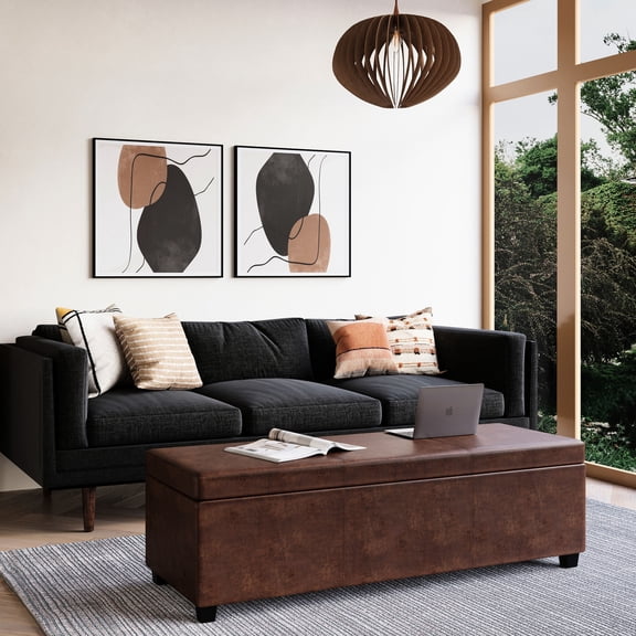 Hand - Constructed - Store Clutter - Living Room - Stitched Exterior Bench