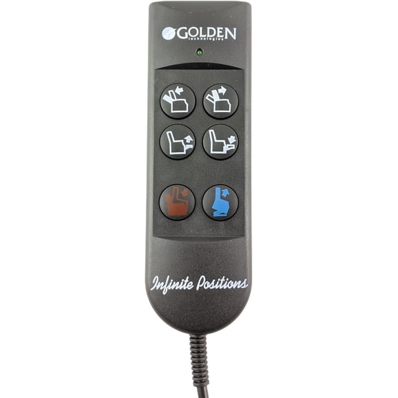 Hand Controller, 6 Button (Single [Each-1])$$Electrical