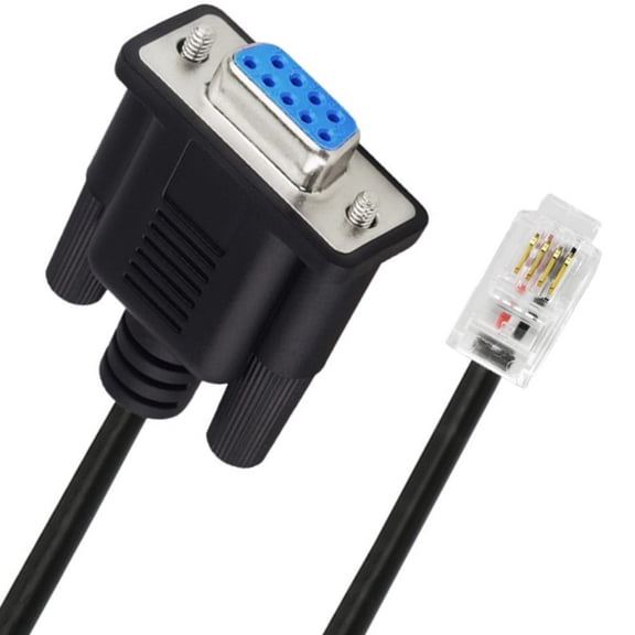 Hand Controller RS232 Cable 9 Pin DB9s Female to RJ9 4P4C Updates Cable for RS232 Cable 93920