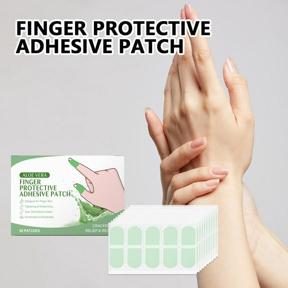 Hand Crack Repair Patch High Breathable Pressure-sensitive Tape Finger Heel Waterproof Hand And Foot Patch Winter Dry Crack Protection 50pc, crgrtght 2025 Hand Crack Repair Patch High