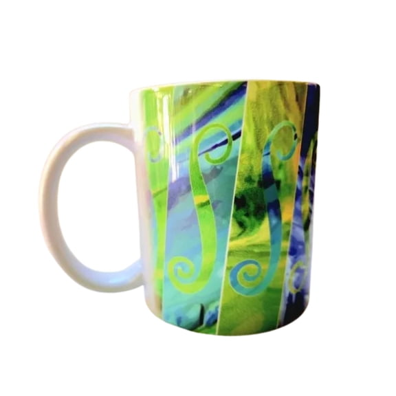 Hand Crafted Beautiful Artistic Design Unique Ceramic Coffee Mug