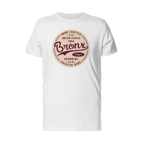 Hand Crafted Bronx Grooming T-Shirt Men -Image by Shutterstock, Male XX-Large