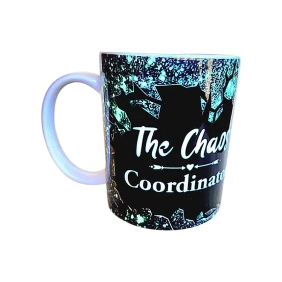 Hand Crafted Design 12oz Chaos Coordinator Ceramic Mug