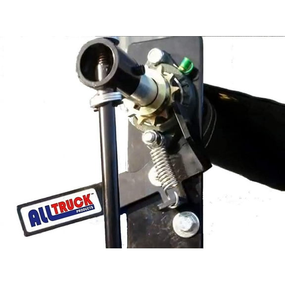 Hand Crank 6'6" X 12' Tarp Roller Kit with Mesh Tarp for Dump Truck or Trailer by All Truck Products