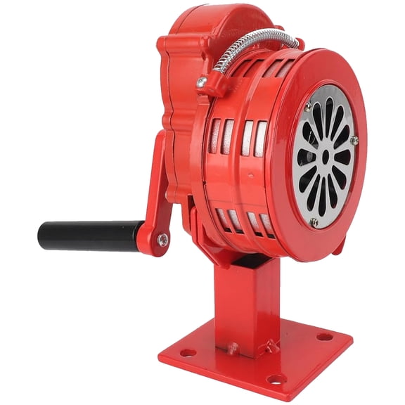 Hand Crank Alarm Manual Emergencies Alert 110dB Manual Operated Alarm For Disaster Preparedness Survival
