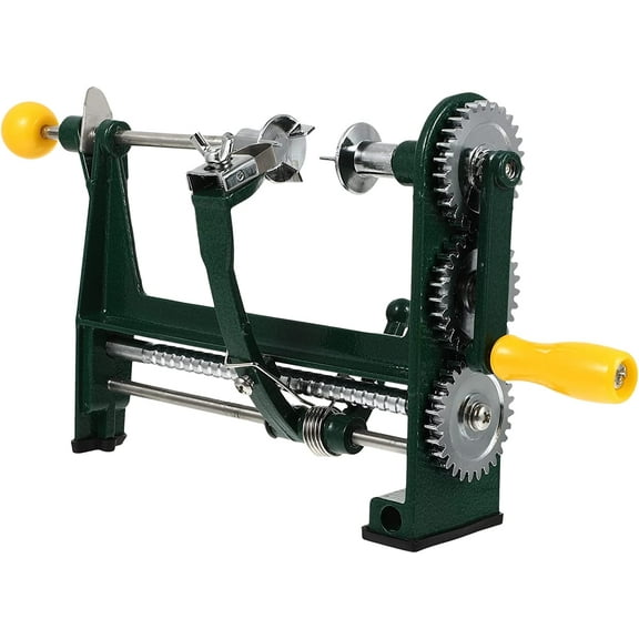 Hand-Crank Apple Orange Peeler, Aluminum Alloy Fruit and Vegetable Peeler, Slicer, Corer for Kitchen, Ideal for Pies, Tarts, Snacks, Easy to Clean, 9.25 X 5.70 X 4.52 Inch