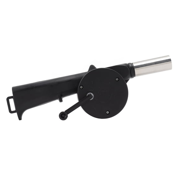 Hand Crank Blower Small Lightweight Portable Manual Air Blower for BBQ Camping Fireplace Bonfire - Time Saving Multi Purpose Grill Tool Set (7.87 inches / 20.00 cm)