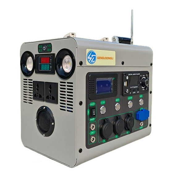 Hand Crank Generator Emergency Power Packs 1000 Watts 110 Volts