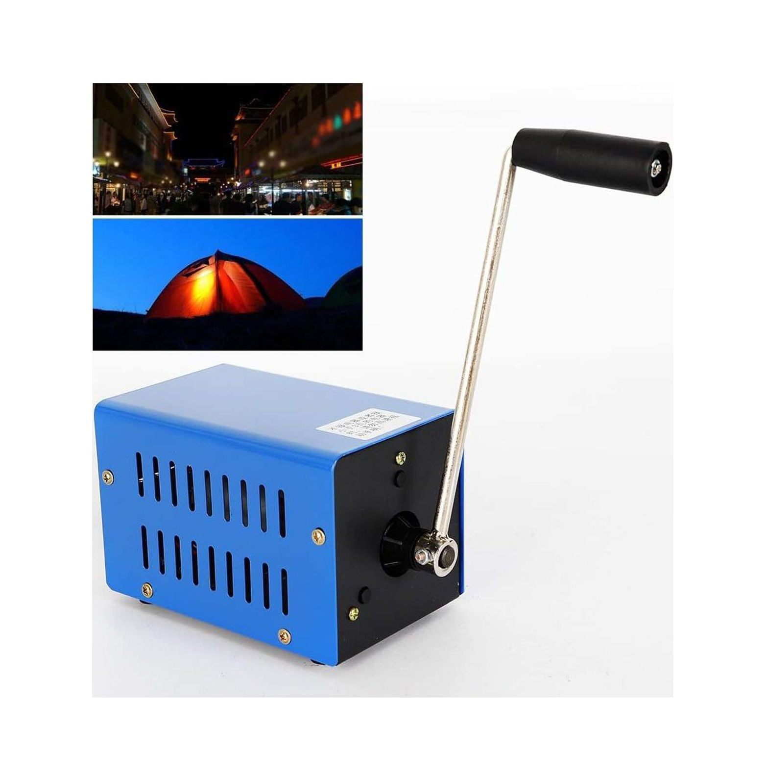 Hand Crank Generator Portable Emergency Hand Power USB Charging