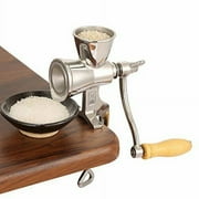 Hand Crank Grain Mill, Table Clamp Manual Corn Grain Grinder Mill Grinder for Grinding Nut Spice Wheat Coffee Home Kitchen Commercial Use