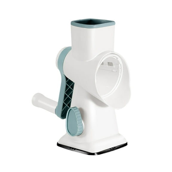 Hand Crank Ice Crusher - Manual Rotary Ice Shaver Machine for Snow Cones & - Crushes All Ice Cube Sizes with Suction Base (Upgraded Blade Design)