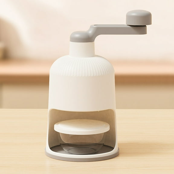 Hand Crank Ice Shaver Machine - Manual, for Kitchen, Snow Maker, Shaved Ice Crusher, Construction