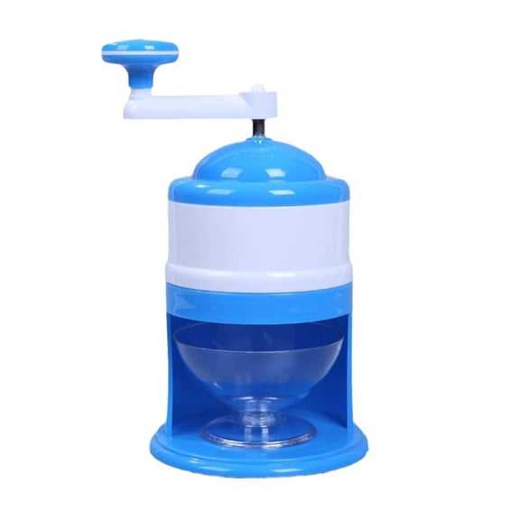 Hand Crank Manual Ice Crusher Shaver, Portable Ice Crusher and Shaved Ice Machine, Snow Cone Maker Machine for Household Kitchen, Shaved Ice and Slush, 10.43" x 6.02"