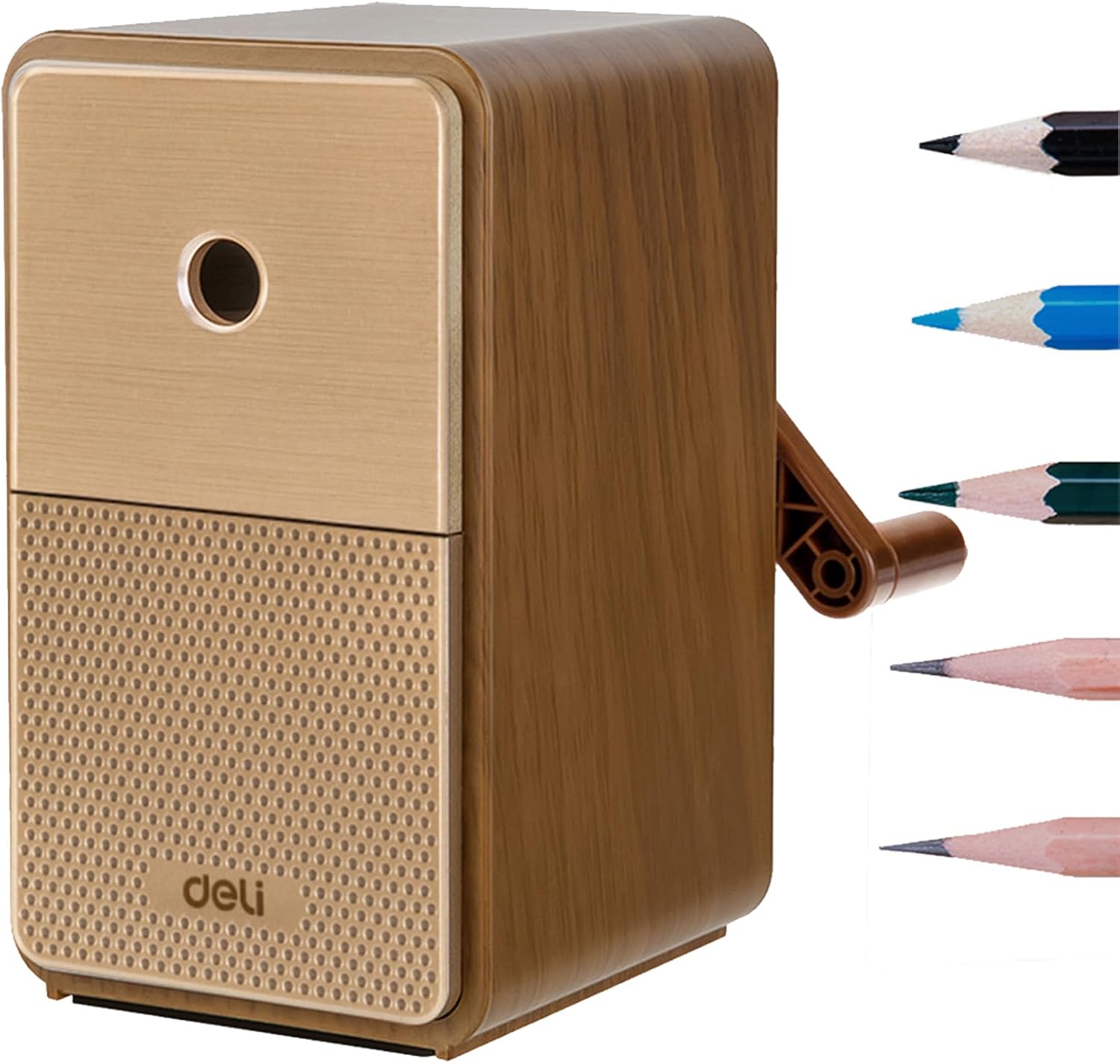 Hand Crank Pencil Sharpener Manual Pencil Sharpener 5th Gear Portable Pencil Sharpener Kids Hand