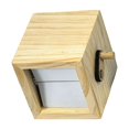 thumbnail image 1 of Hand Crank Photo Flipbook Wooden Frame With 16 Photo Animations Viewer Creative Memory Gift For Holidays Family Event, 1 of 9