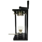Hand-Crank Pop-Can Sealing Machine Portable Plastic Cans Sealer Small Rotary Capping Machine 2.16" Sealing Dia