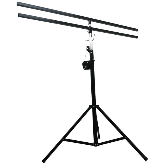 Hand Crank Stage Light Stand 176LBS 5.913ft Adjustable Height Self-Locking DJ Lighting Tripod