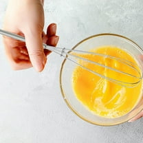 Hand Crank Whisk | Manual Rotary Stirrer with Stainless Steel Beaters | Semi-Automatic Design for Baking & Cooking | Perfect for Eggs, Cream, Sauces & Desserts