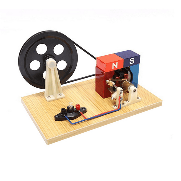 Hand-Cranked AC and DC Generator Middle and Junior High School Physics and Electricity Experimental Equipment J24019