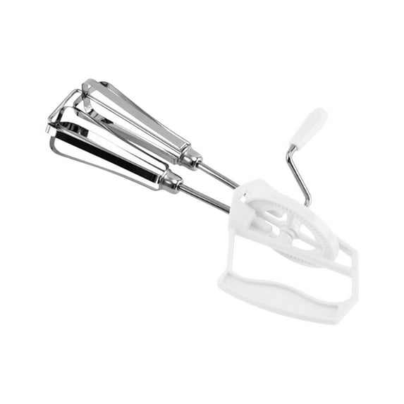 Hand-Cranked Mixer | Semi-Automatic Egg Beater | Handheld Whisk for Baking | Effortless Mixing & Whipping | Compact Kitchen Tool | Easy to Clean & Store